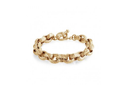 Gold Plated Toggle Bracelet